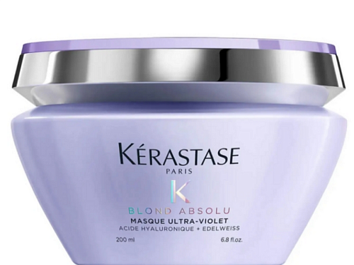 Маска для питания и нейтрализации нежелательного оттенка - Kerastase Blond Absolu Masque Ultra Violet